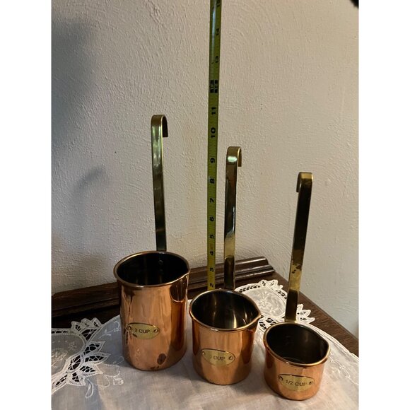 Vintage Copper and Brass Ladles - Picture 4 of 4